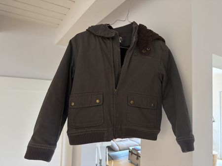 Veste chaude garçon, taille 6-8 ans, Bonton