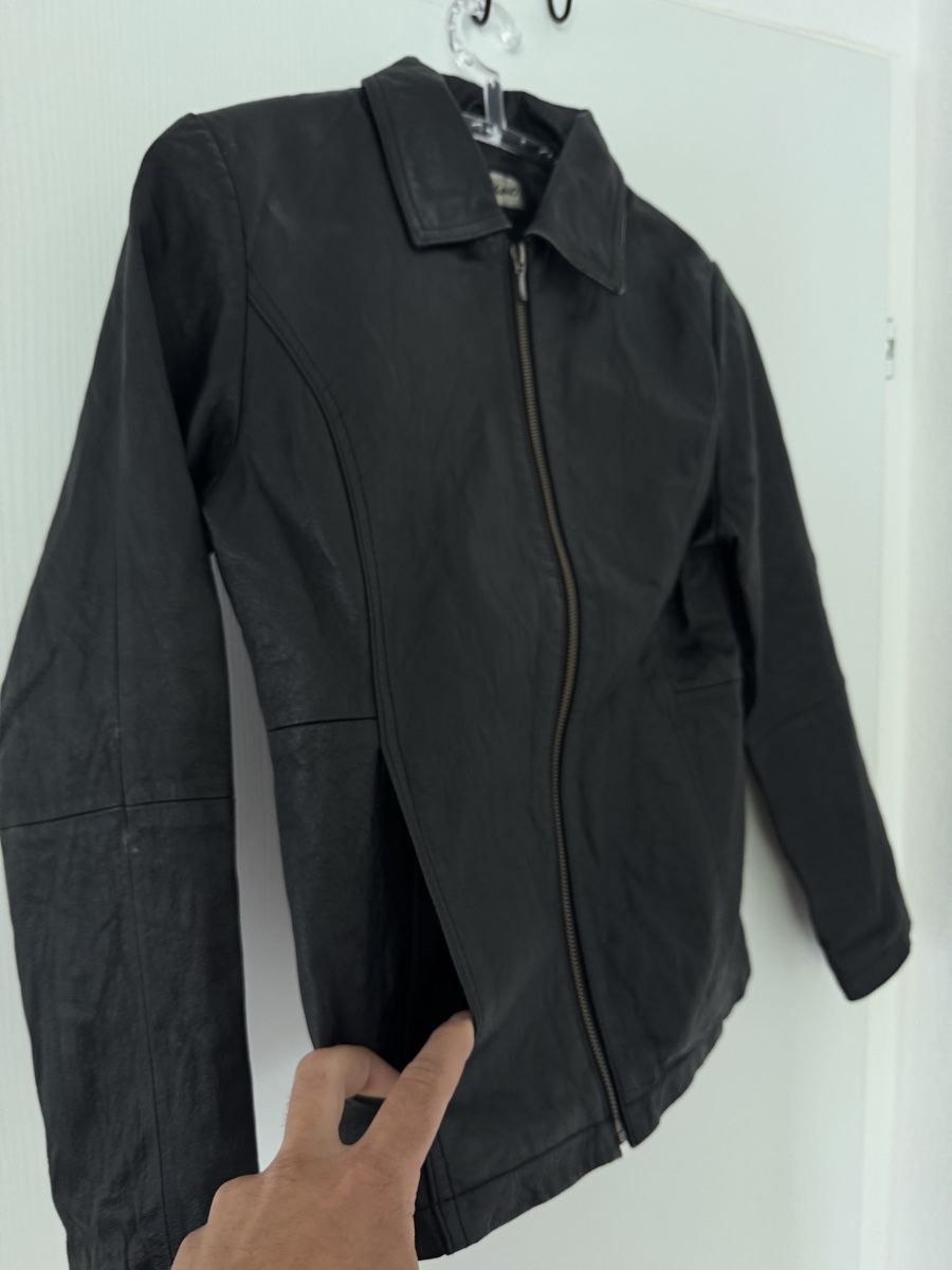 Jacken: schwarze Lederjacke Avitano Gr. 36, Damen, echt leather – Gebraucht aus Wetzikon ZH von Jan_wojt 2