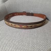 Ceinture en cuir made in Texas, neuve,  85 cm