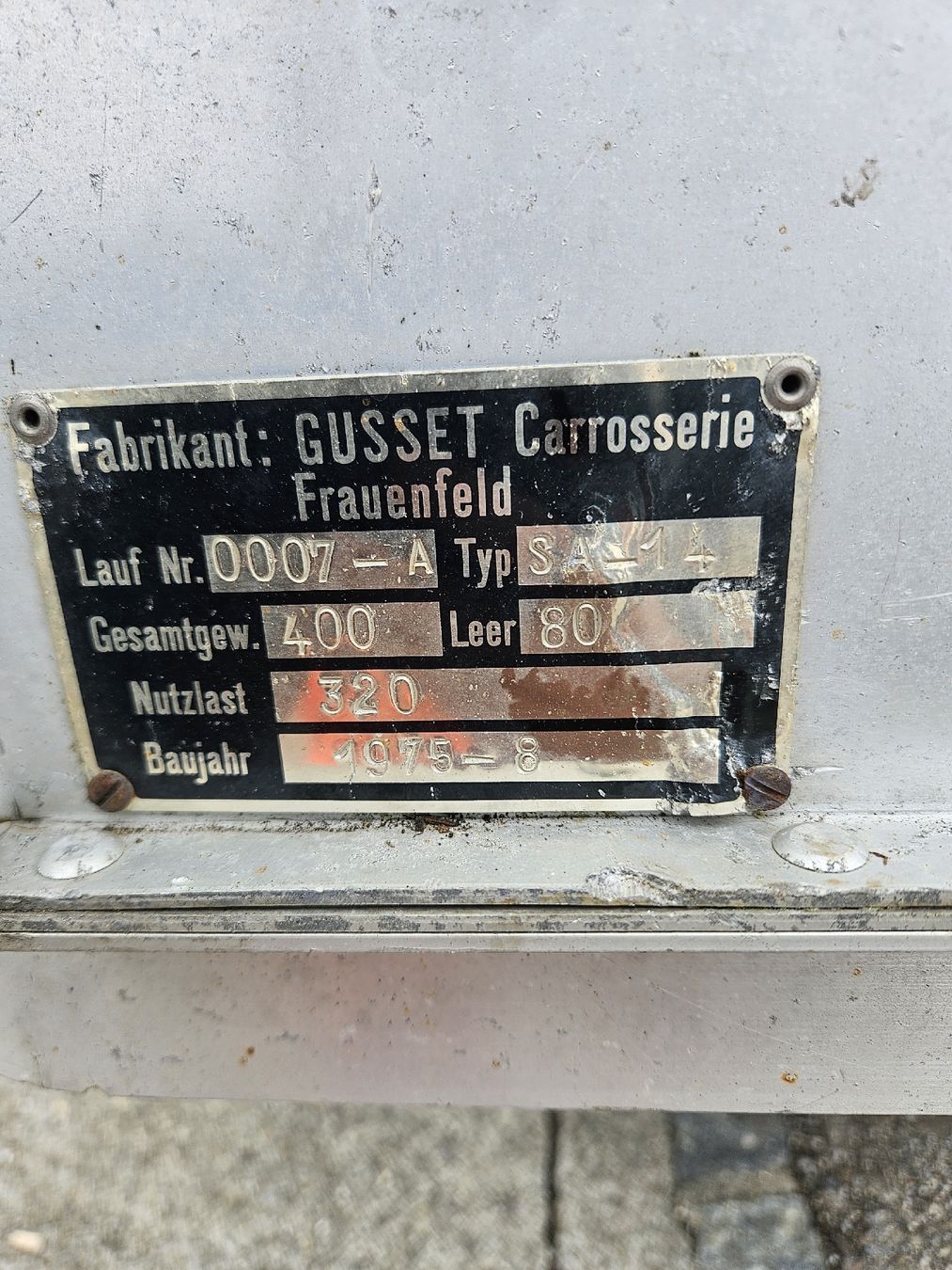 Remorques: Anhänger – D'occasion à Fehren par monstersubaru 1