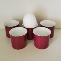 5 coquetiers Rosenthal Berlin Secunda Purpur 60's