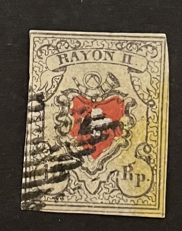 Tutti i francobolli: 1850 Rayon II Nr. 16II Cat. 150.- CHF – Usato da Sottens venduto da thigroux