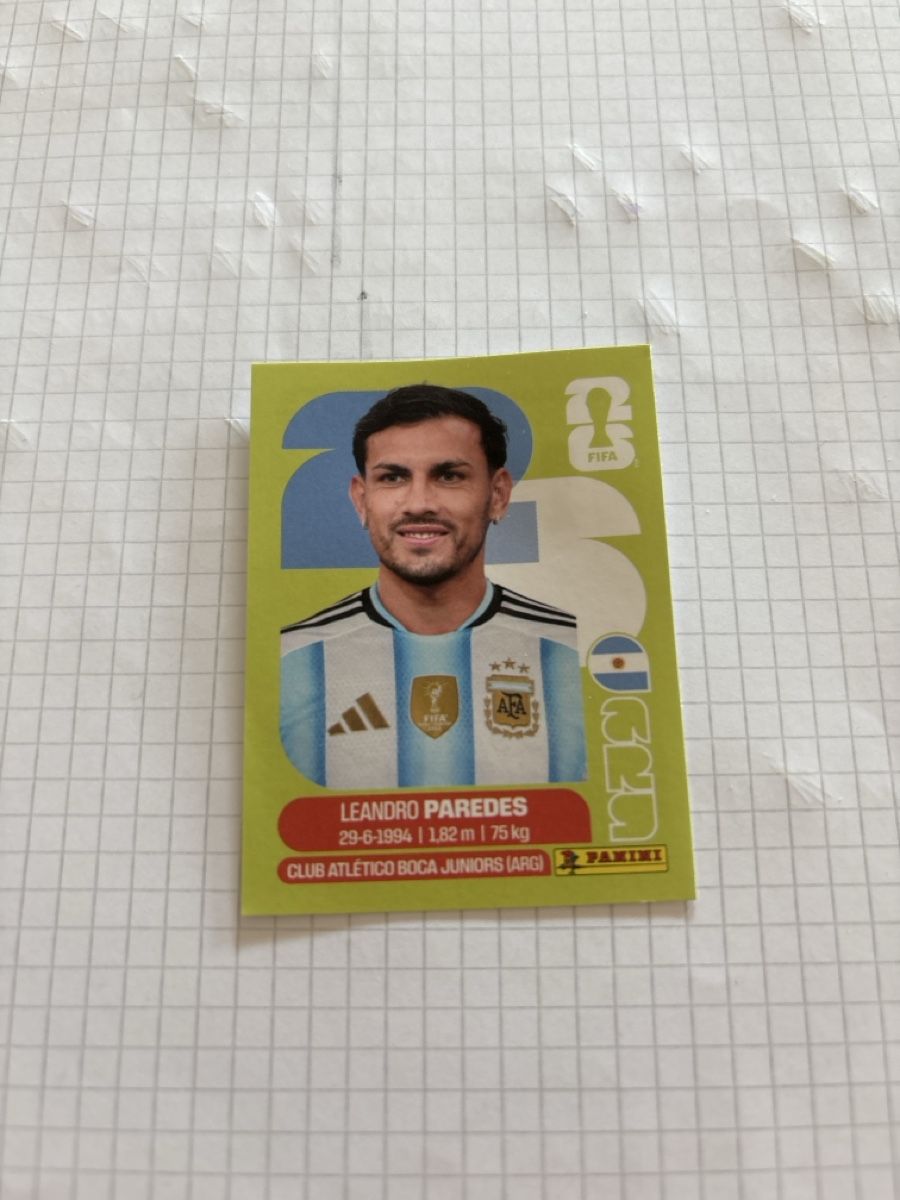 Panini Cartes à collectionner: Panini ARG12 – Neuf (Voir description) à Rechthalten par Thierry_89