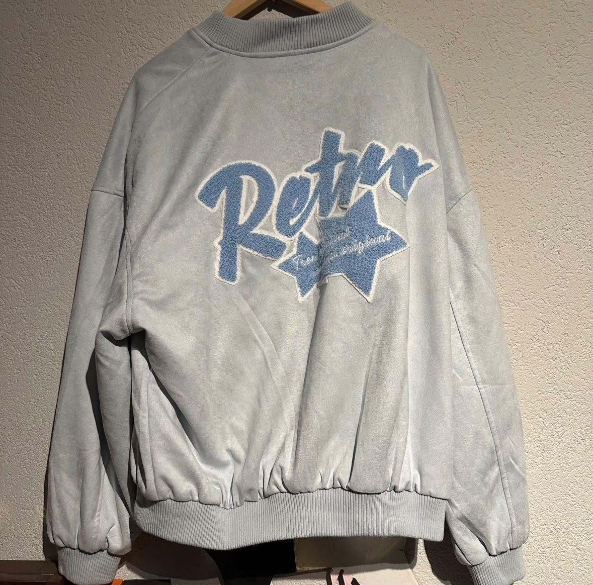 Giacche: Retro Bomberjacke Türkis Grösse : L – Nuovo (secondo la descrizione) da Gampel venduto da hil_q526 1