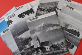 20 x SBB Nachrichtenblatt 1970 & 1971