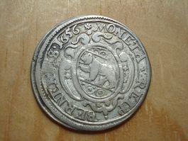 (N°5) Bern 20 Kreuzer 1656