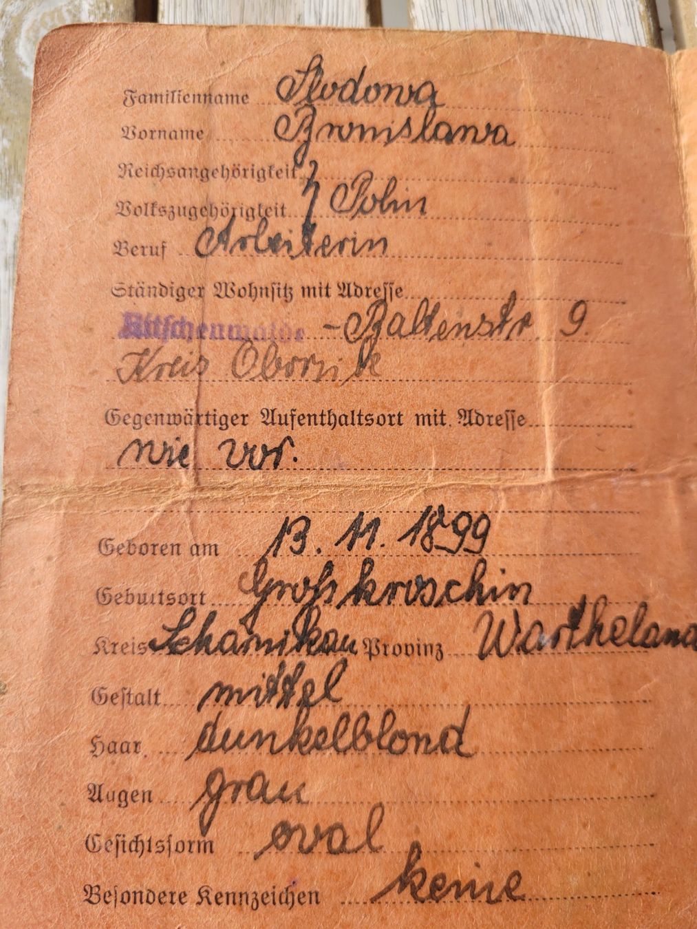 Armi bianche: Deutsches Reich, Dokumenten Lot – Usato da Kriens venduto da KTP 7