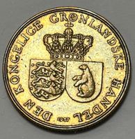 1 Krone - Frederik IX - Grönland (Dänemark) - 1957