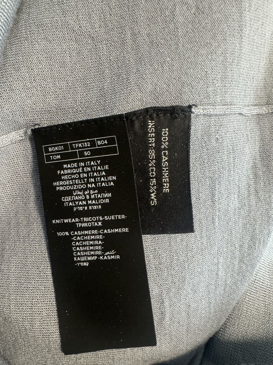 Pullover & Sweatshirts: Tom Ford Herren Pullover grau Groesse 50 guter Zustand – Neu (gemäss Beschreibung) aus Zürich von Loco028 3