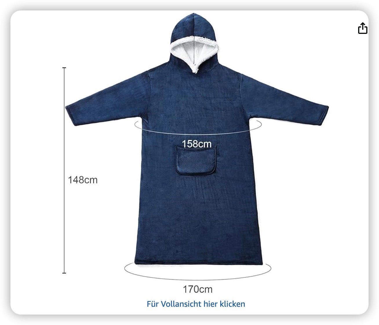Maglioni & Felpe: Oversized Übergroßer Warm Kuschelpullover Deckenpullover – Nuovo (secondo la descrizione) da Zürich venduto da hanna1990 4