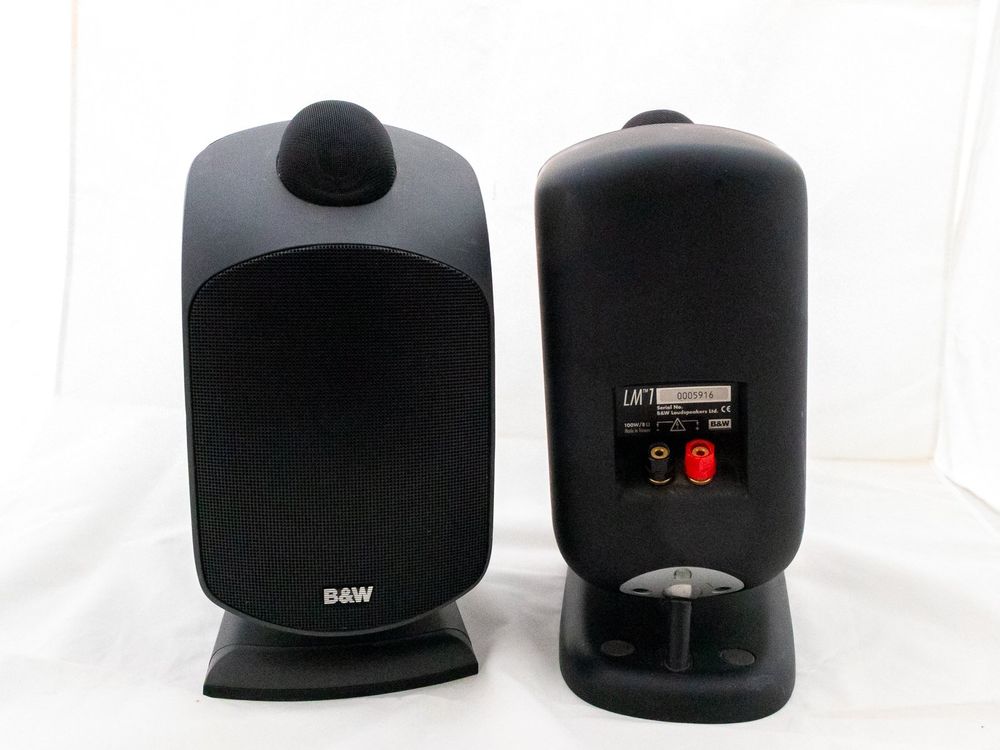 B&W Lautsprecher Boxen LM1, schwarz HiFi Stereo (Gebraucht) in Adliswil ...