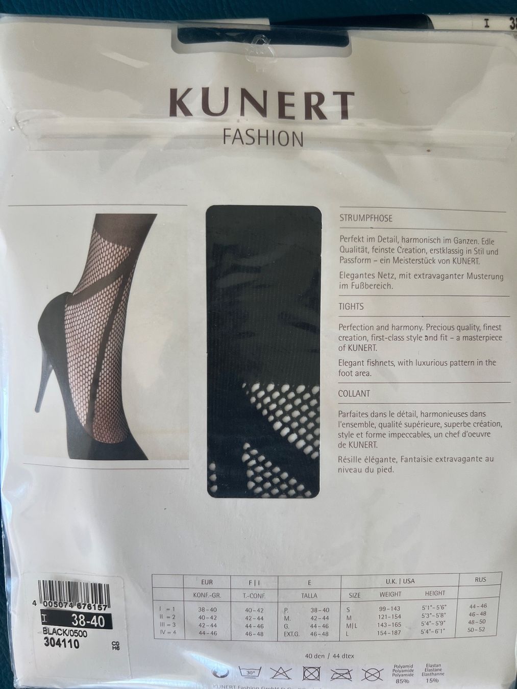 Kunert Calze & Collant: Trendige Strumpfhose KUNERT – Nuovo e nell'imballaggio originale da Zumikon venduto da DamenFashionShop 3