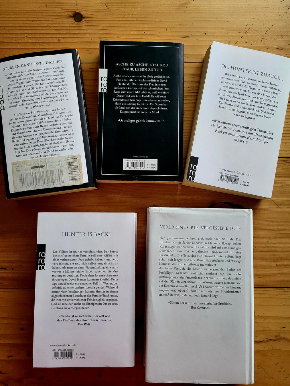 Bücher: Simon Beckett Thriller – Gebraucht aus Stäfa von Indi59 1