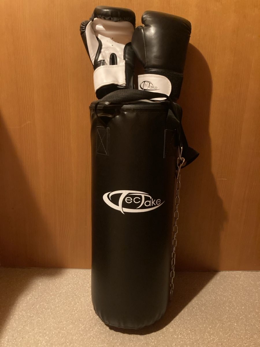 Sacchi da boxe: Boxsack mit Handschuhen TecTake gebraucht – Nuovo (secondo la descrizione) da Ruswil venduto da Ebwidi