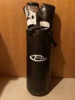 Boxsack mit Handschuhen TecTake gebraucht