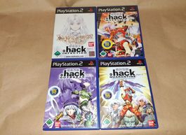 .hack dot hack Sammlung Part 1 - 4 PS2 komplett Top Zustand
