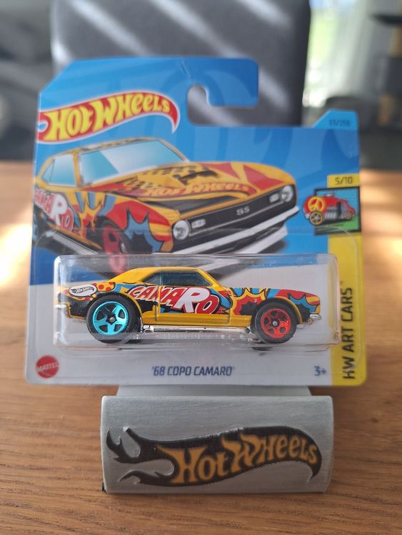 Hot Wheels Hw Art Cars 2023 68 Copo Camaro 5 10 S Kaufen Auf Ricardo