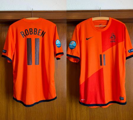 Original Nike Niederlande Fussballtrikot, Robben #11, Gr. L