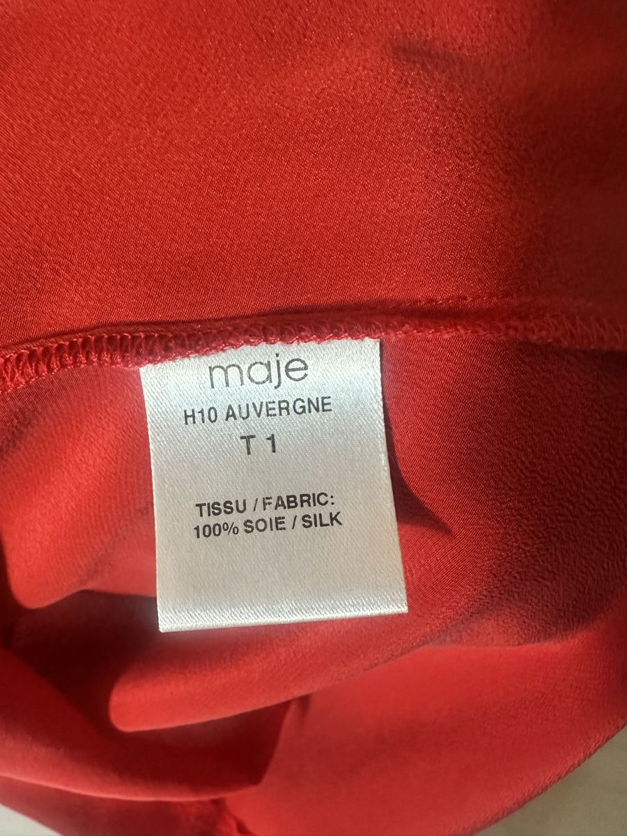 Maje Top: Damen Top Maje T1 Seide – Usato da Steckborn venduto da smilla70 2