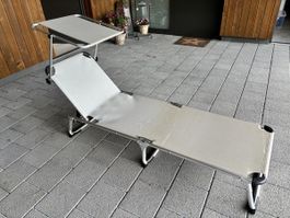 Liegestuhl zusammenklappbar