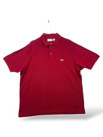Polo Lacoste Rouge - Taille XXL