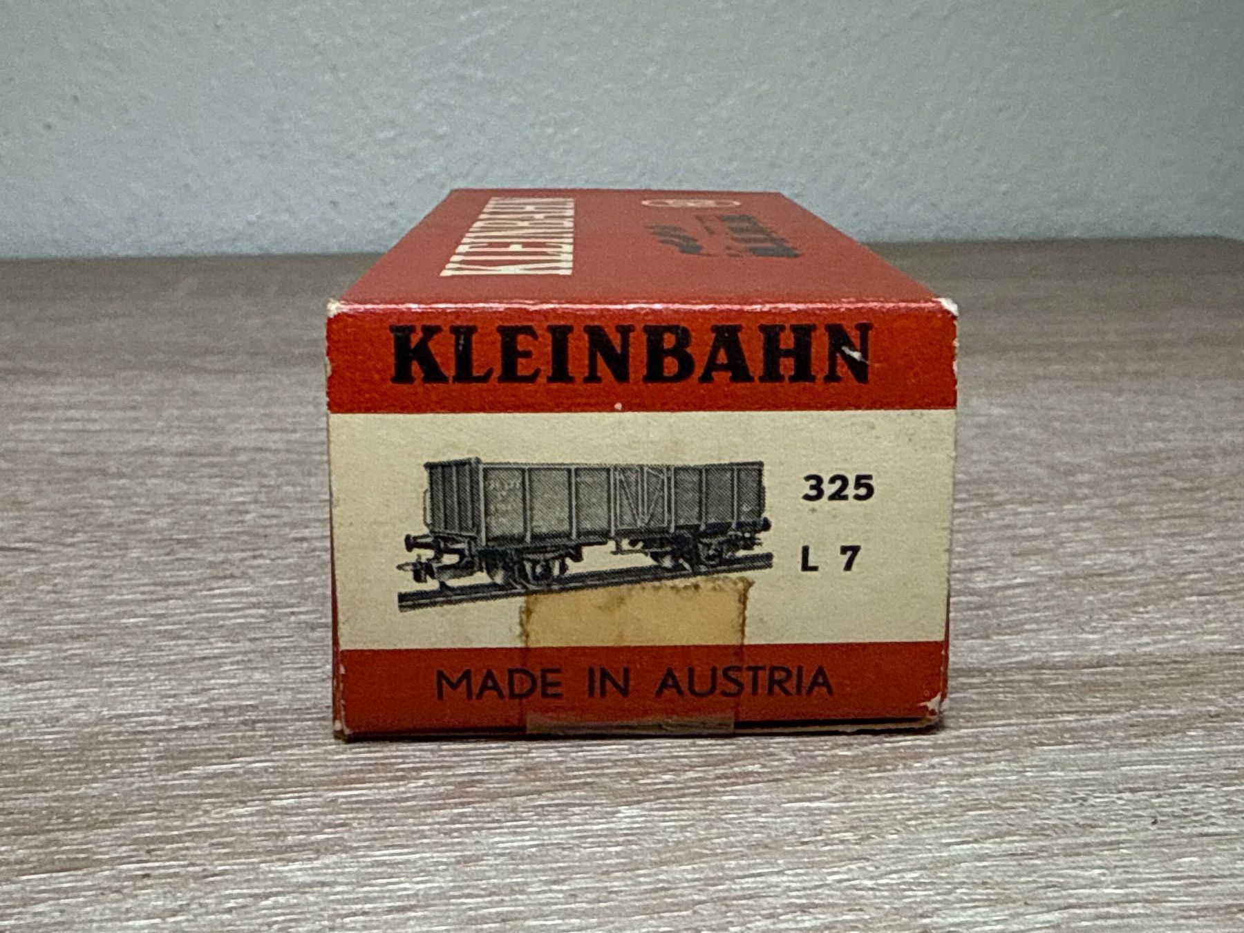 Kleinbahn Modellini di ferrovie: Kleinbahn 325 Güterwagen SBB H0 OVP – Usato da St-Aubin-Sauges venduto da tantome 6
