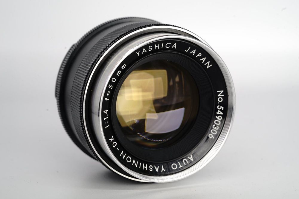 Objectif Yashica 50mm F/1.4 Auto-Yashinon DX - Monture M42 - Très Bon état