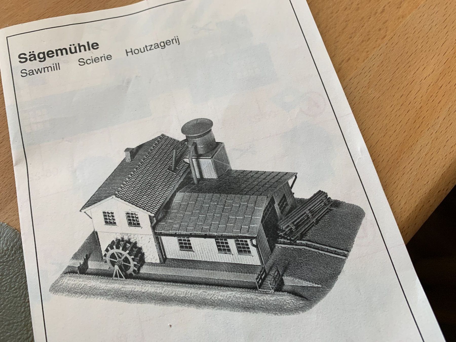 Modelleisenbahnen: Sägemühle von Pola – Gebraucht aus Belp von capowiga