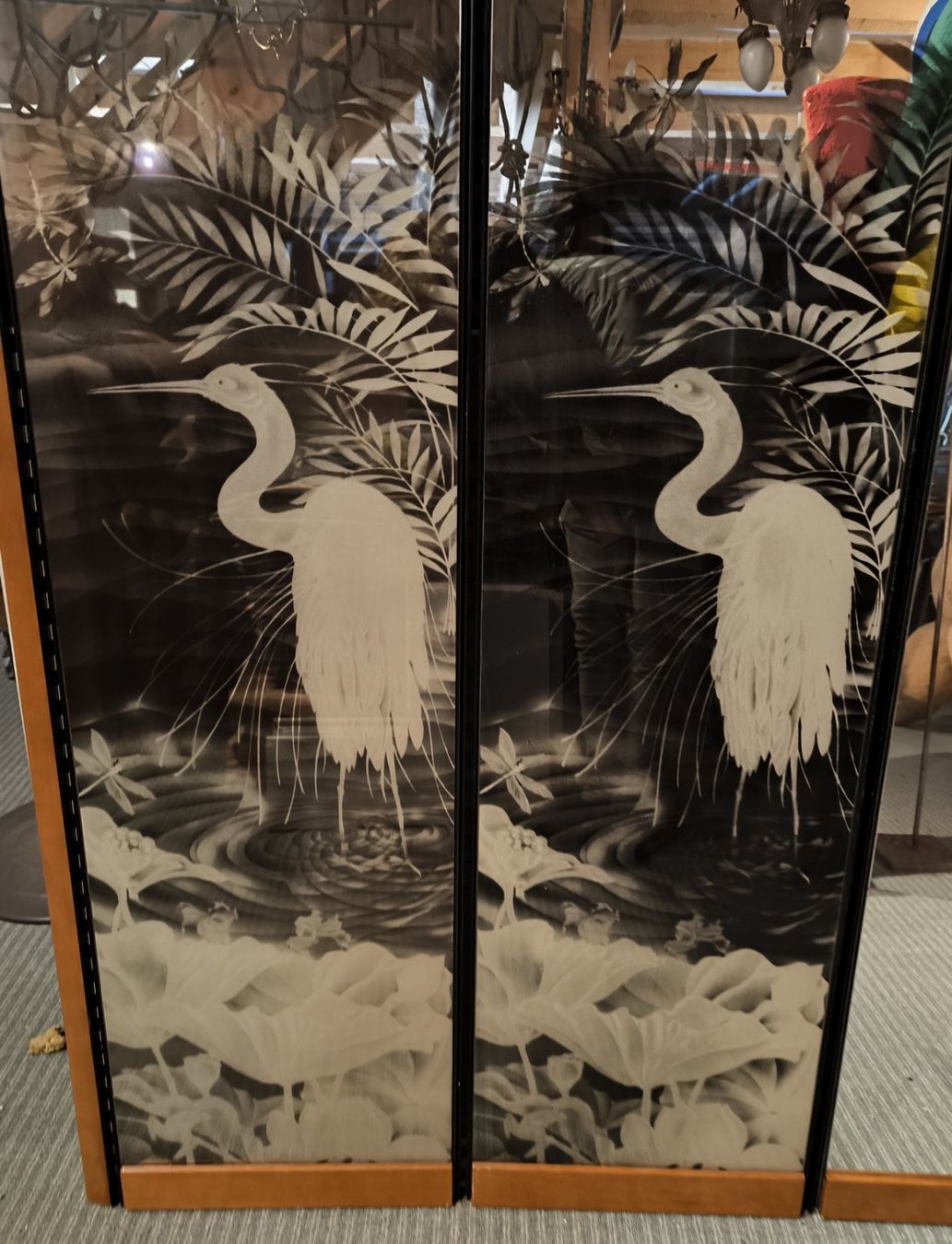Specchi: Chinoiserie Spiegelwand 3-teilig – Usato da Rorschacherberg venduto da snOOpydOg11 1