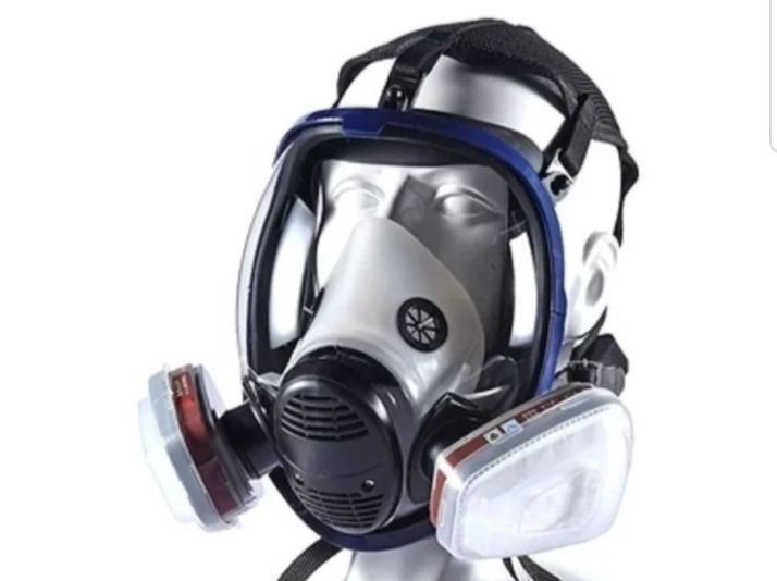 Masken: Atemschutz Gas Maske Staubdicht 7 Teilig – Neu und originalverpackt aus Biel/Bienne von 3dtm_Shop