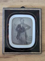 Seltenes Daguerreotypie Porträt Mann um 1860