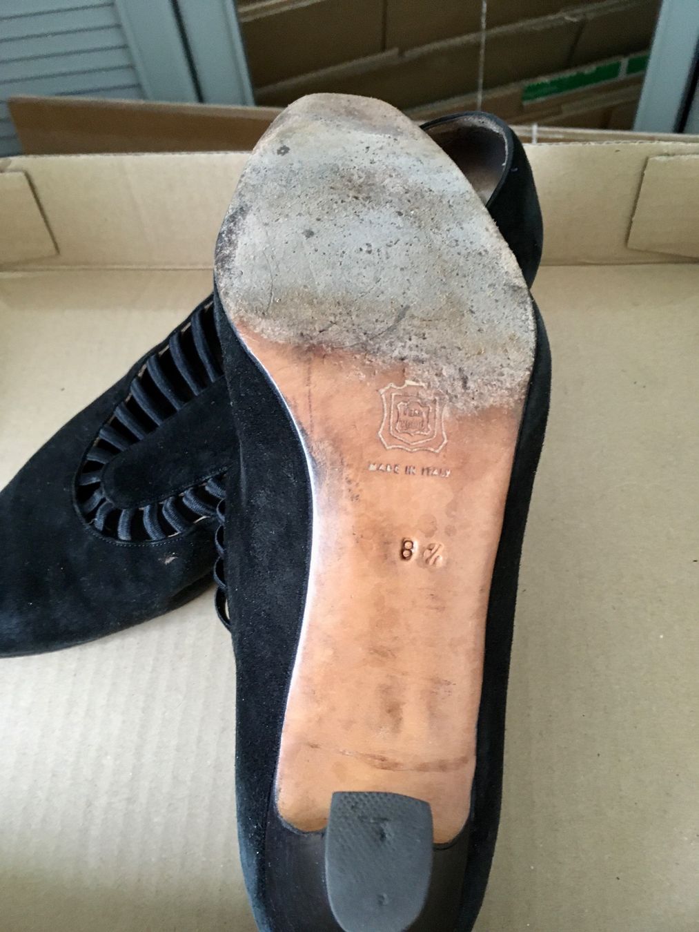 Scarpe da donna: Schuh Gr. 8,5 LEDER, Made in Italy – Usato da Bellinzona venduto da LuganoBoutique 5