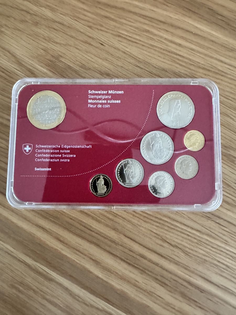 Tutti le monete: Schweizer Muenzensatz 2015 Stempelglanz Mit OVP – Nuovo e nell'imballaggio originale da Basel venduto da triniswiss68 3