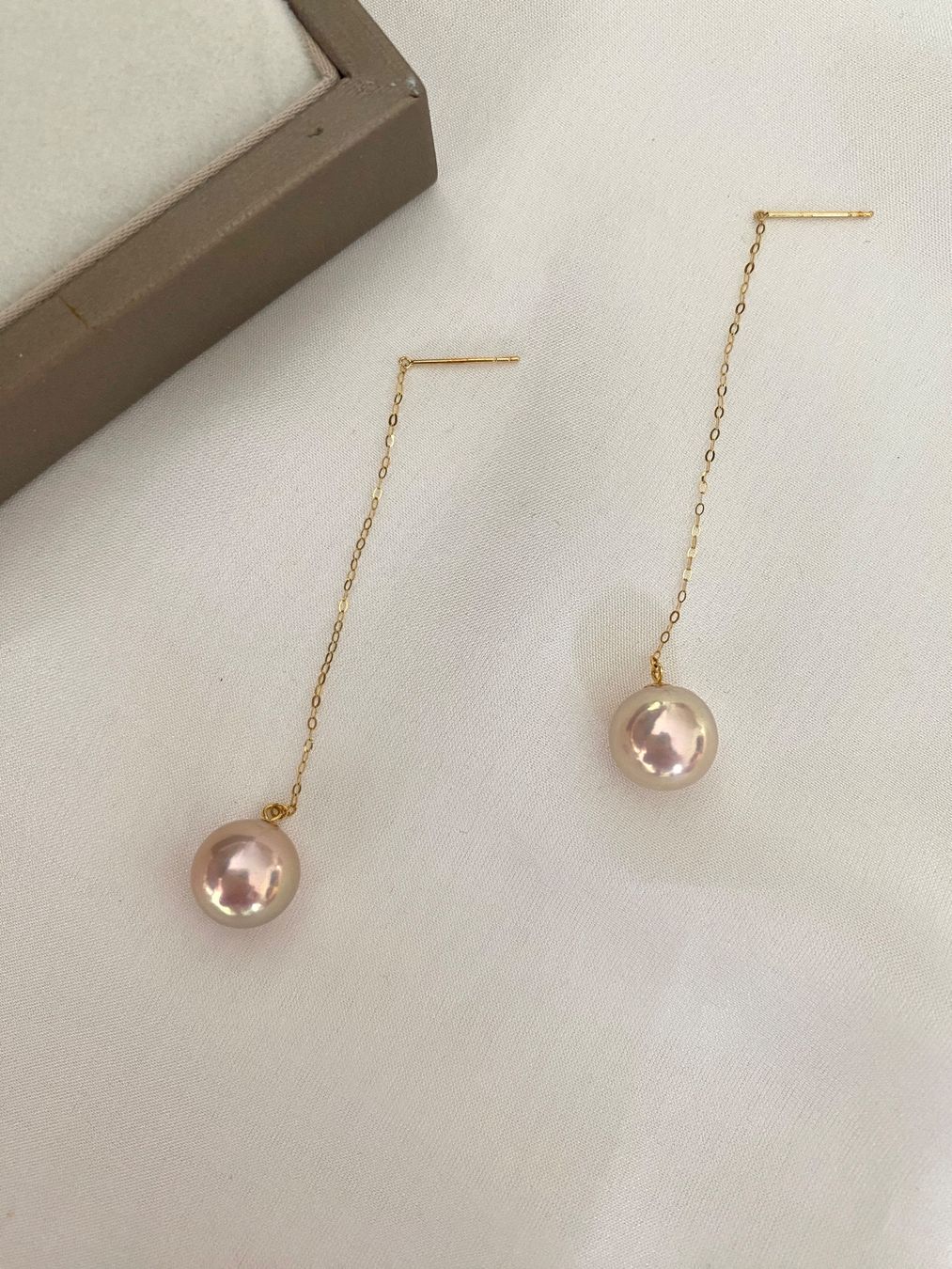 Ohrringe & -stecker: 10mm Perlen Ohrringe/Echte 18k Gold – Neu und originalverpackt aus Sarnen von Yingsperlen1 1