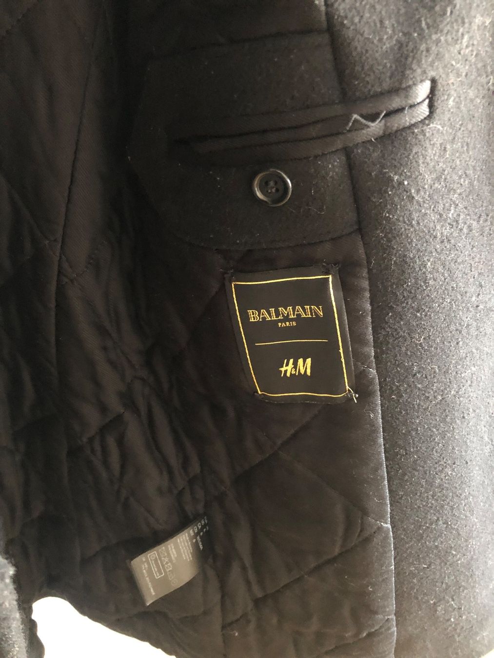Balmain Cappotti: Giacca / cappotto corto / caban lana Balmain – Usato da Lugano venduto da Vintage.Mood 2