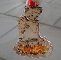 ♥ ENGEL AUF BERNSTEIN WOLKE ♥