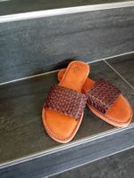 Damen Pantoletten. Echtleder.      Gr: 40. NEU. Top Zustand