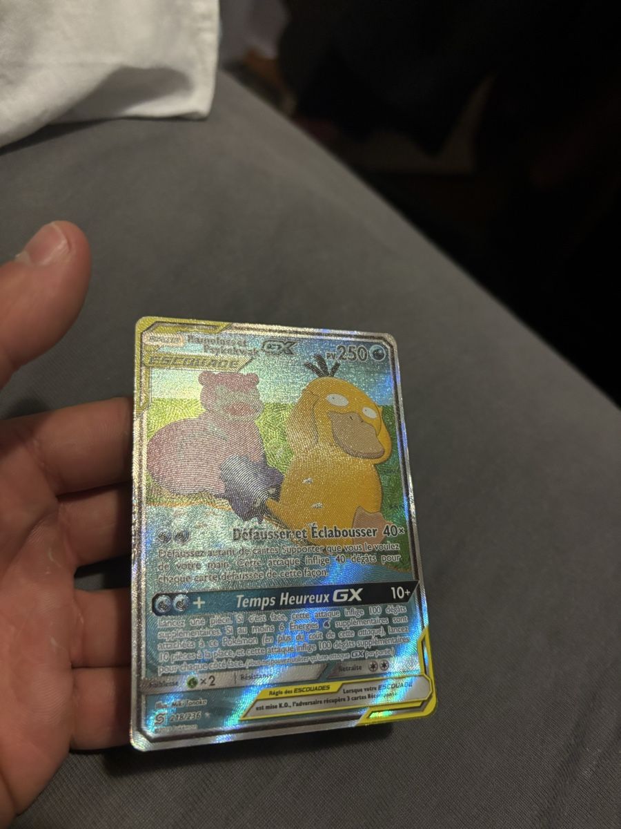 Pokémon Sammelbilder & Trading cards: Ramoloss et Psykokwak GX 218/236 – Gebraucht aus Cointrin von Adrien.lpsfr