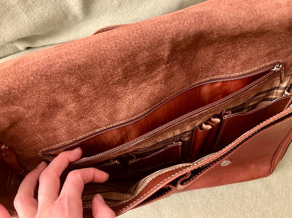 Valigie & Borse: Messenger Leather Leonardo Guizzetti – Usato da Zürich venduto da Silybel 1