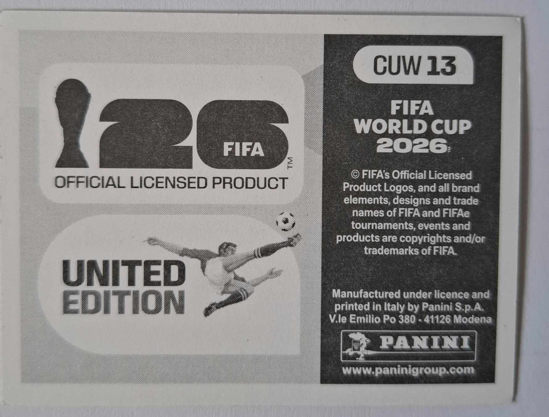Panini Carte collezionabili: WM 2026 Paninibild Nr. CUW13.. – Nuovo (secondo la descrizione) da Rotkreuz venduto da keerthdi 1