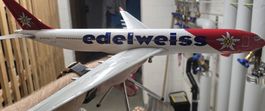 Edelweiss Flugzeugmodell HB-JQH – Sammlerstück für Luftfahrt