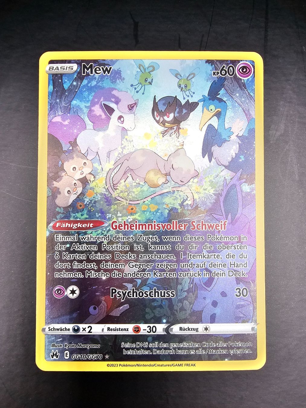 Pokémon Carte collezionabili: Pokemon Mew / #GG10 / Crown Zenith / DE – Nuovo (secondo la descrizione) da Lenzburg venduto da PokeStore
