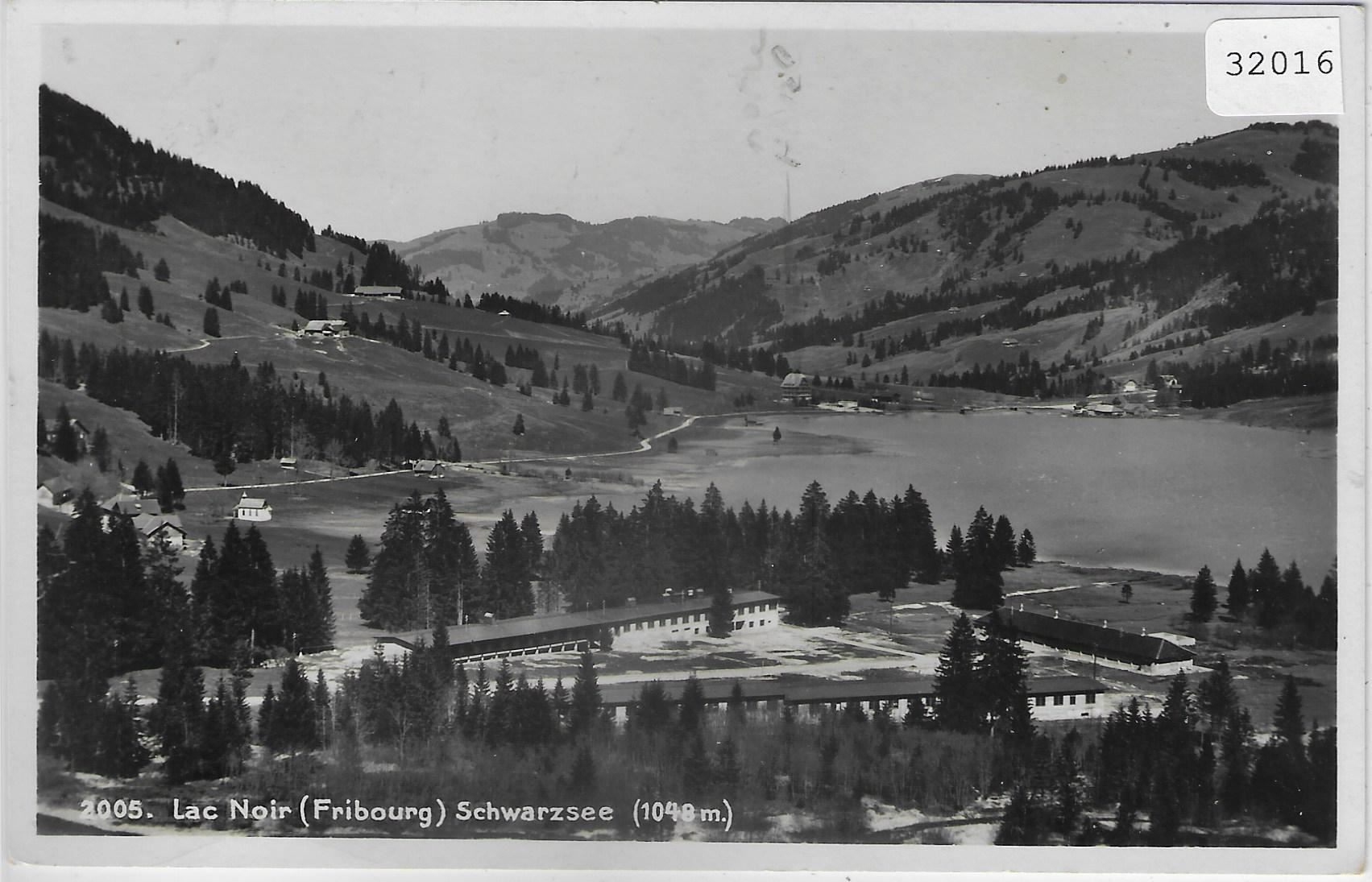 Cartoline postali: Lac Noir - Schwarzsee - Truppenplatz – Usato da Ettingen venduto da Kartenplanet