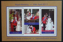 PENRHYN Cook Islands Kat. Block 100 ** 2011 William & Kate