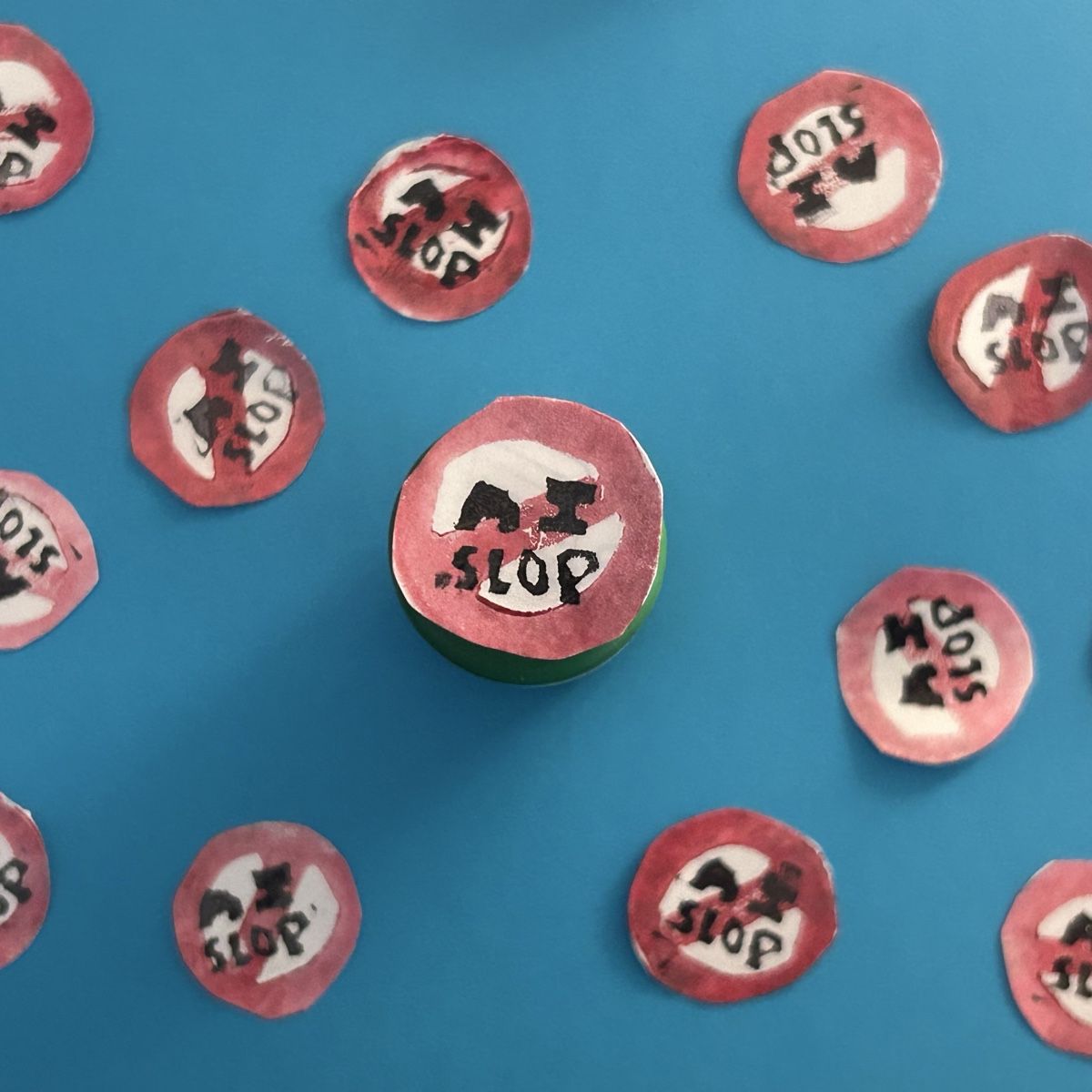Autocollants: 5x KI Verbot Sticker – Neuf avec emballage d'origine à Winterthur par genderbender