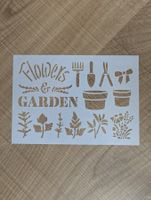 Gonis Flexschablone Flowers und Garden A5