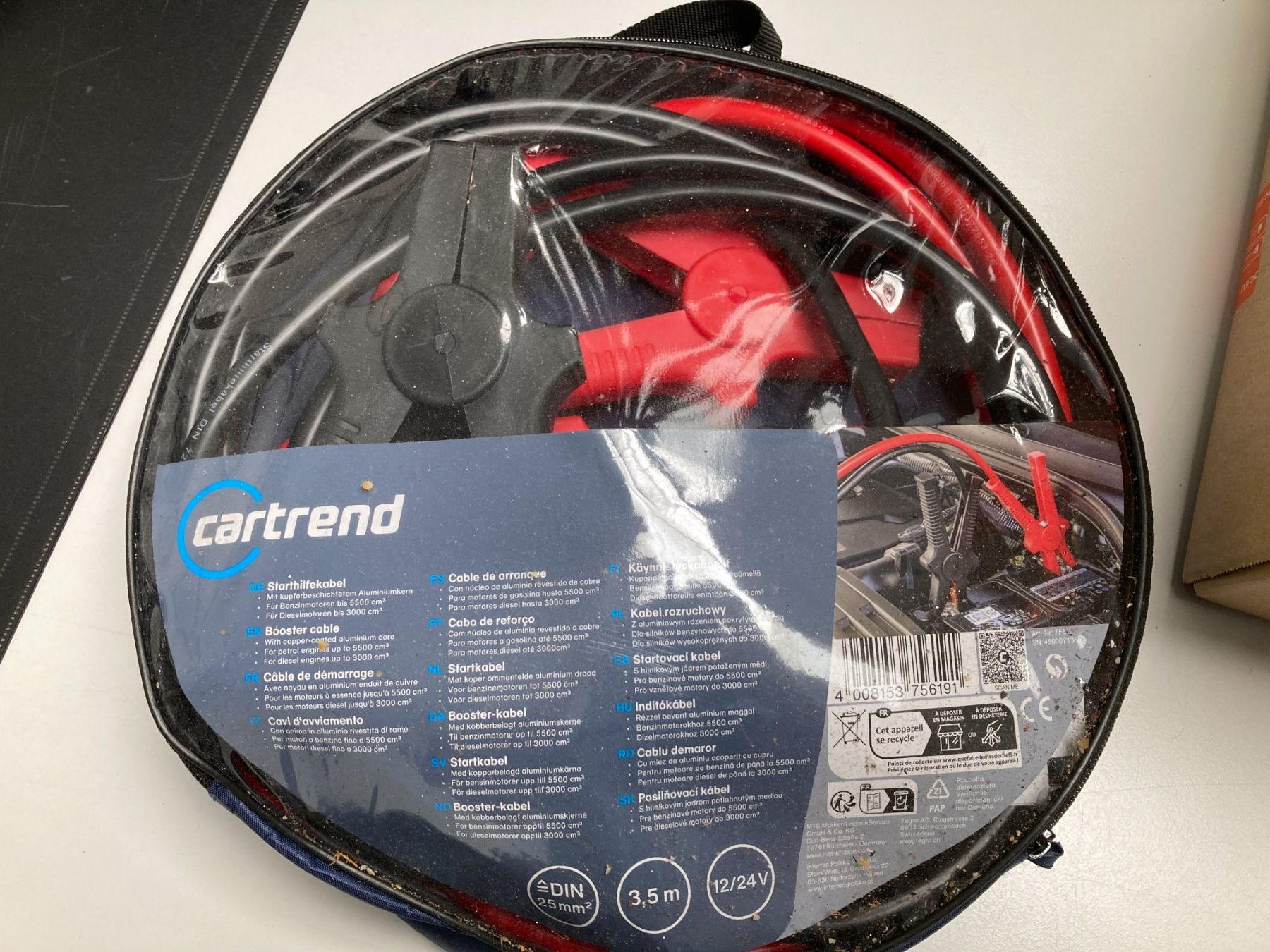 Cavi: Starthilfe Kabel Pannenhilfe – Nuovo e nell'imballaggio originale da Cham venduto da WB2223