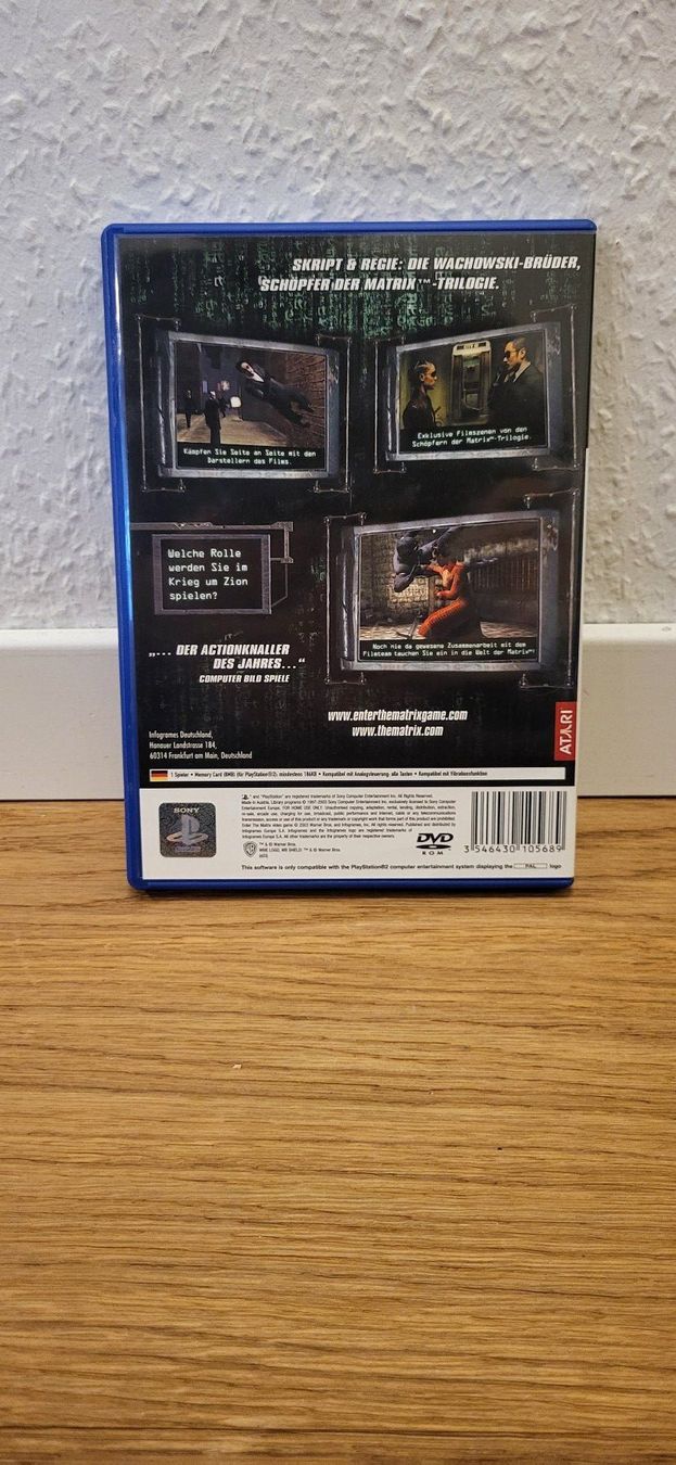 Sony Jeux: PS2 - Enter the Matrix – D'occasion à Münsingen par Heroism2010 1