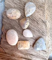 7 Stk  Cabochons Opal echt  neu gross    LOT  Sammlung