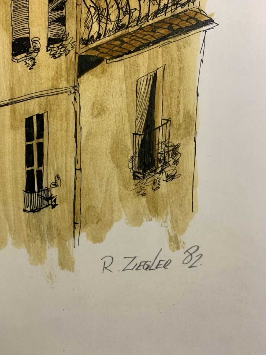 Gemälde: R. Ziegler 1982 – Gebraucht aus Wolfhalden von SecondAntique 2